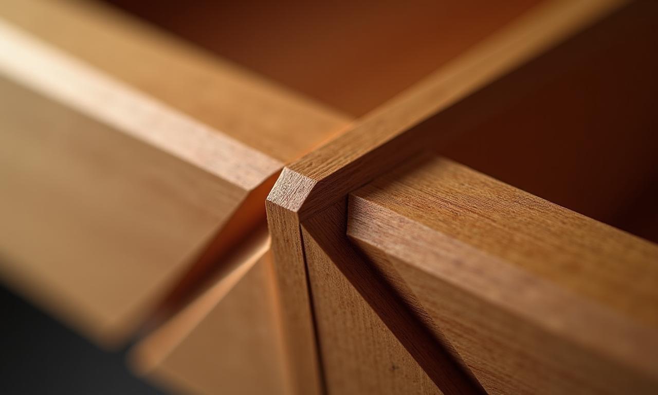 Meubelmaker aan het werk, Schaduw Hout